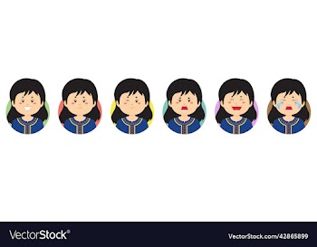 singapore avatar with various expression