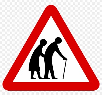 Singapore Road Signs - Pedestrian In Road Sign
