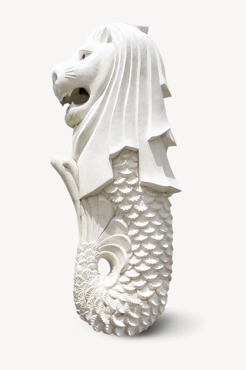 Singapore's Merlion statue clipart, famous | Free PSD - rawpixel