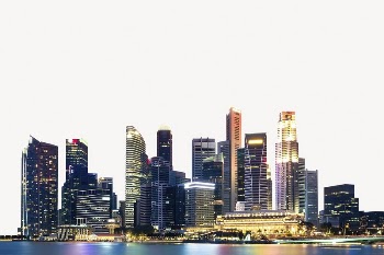 Singapore skyline collage element psd | Free PSD - rawpixel