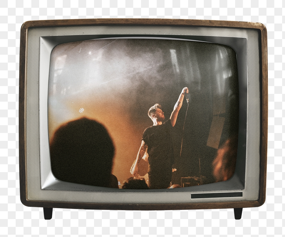 Singer performing png concert sticker, | Free PNG - rawpixel