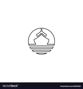single continuous one line art ocean travel vacati