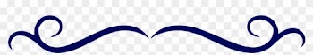 Single Line Border Clipart Dark Blue Swirl Divider - Single Line Border Clipart Dark Blue Swirl Divider