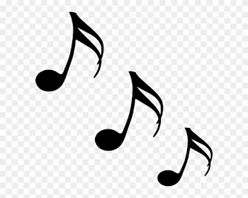 Single Music Notes Clip Art