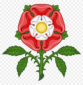 Single Red Rose Clipart - War Of The Roses Pngs