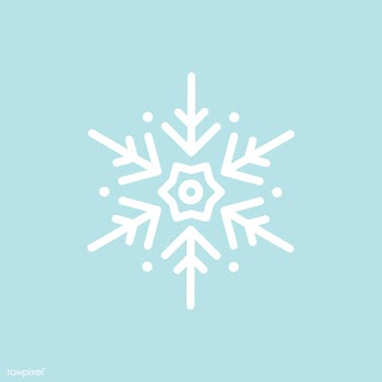 Single snowflake Christmas design vector | Free stock vector - 493885