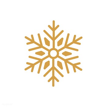 Single snowflake Christmas design vector | Free stock vector - 493888