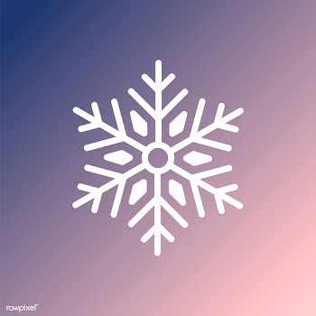 Single snowflake Christmas design vector | Free stock vector - 493889