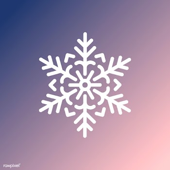 Single snowflake Christmas design vector | Free stock vector - 493900