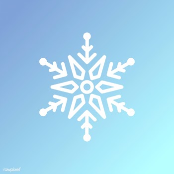 Single snowflake Christmas design vector | Free stock vector - 493905