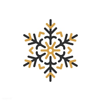 Single snowflake Christmas design vector | Free stock vector - 493922