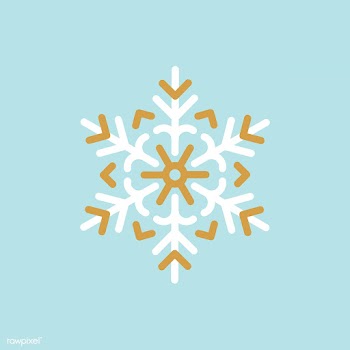 Single snowflake Christmas design vector | Free stock vector - 493926