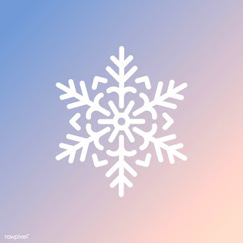 Single snowflake Christmas design vector | Free stock vector - 493931