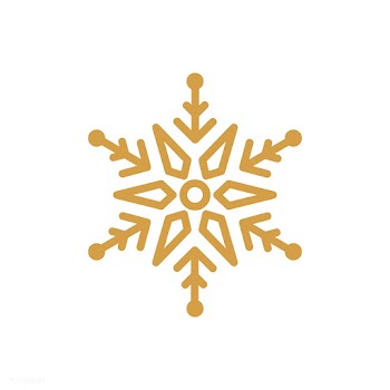 Single snowflake Christmas design vector | Free stock vector - 493933