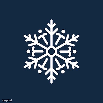 Single snowflake Christmas design vector | Free stock vector - 493950