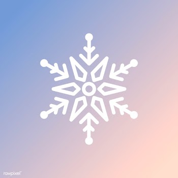 Single snowflake Christmas design vector | Free stock vector - 493951