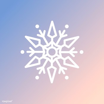 Single snowflake Christmas design vector | Free stock vector - 493954