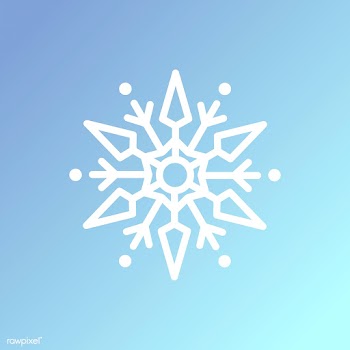 Single snowflake Christmas design vector | Free stock vector - 493955