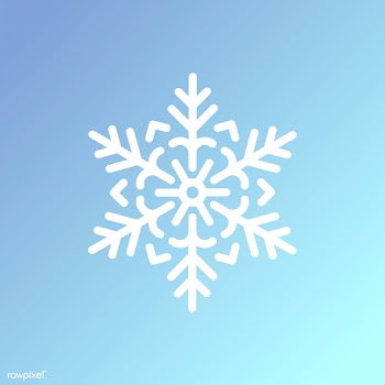 Single snowflake Christmas design vector | Free stock vector - 493958