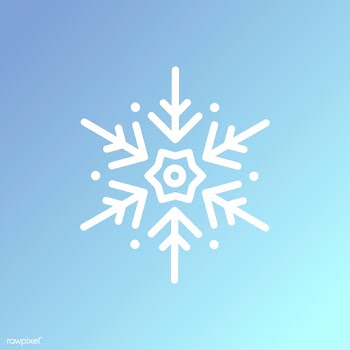 Single snowflake Christmas design vector | Free stock vector - 493978