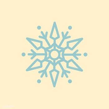 Single snowflake Christmas design vector | Free stock vector - 493999