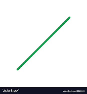 single straight diagonal line icon