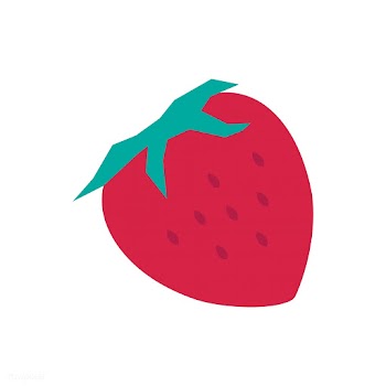 Single strawberry isolated graphic illustrati.. | Free stock vector - 429477