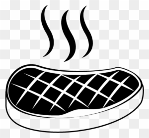 Sirloin Steak - Steak Clipart Black And White - Free Transparent ...