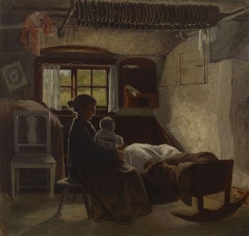 Sisäkuva uusmaalaisesta tuvasta, 1870 - | Free Photo - rawpixel