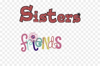 Sisters Word Art