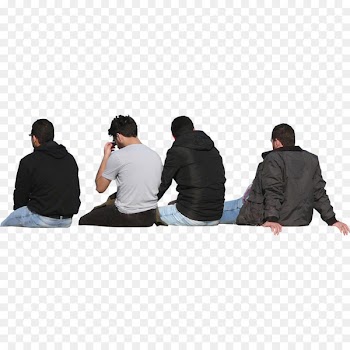 Sitting Architecture Rendering Visualization - sitting man 