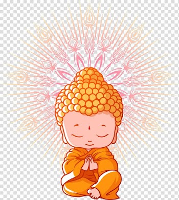 Sitting Buddha , Buddhism Buddhas Birthday Buddhist meditation, Little Buddha meditation transparent background PNG clipart