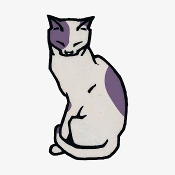 Sitting cat (1916) by Julie de Graag (1877-19.. | Free stock vector - 467040