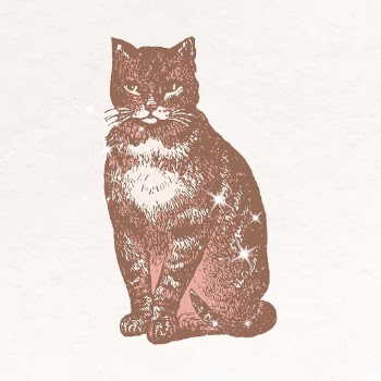 Sitting cat aesthetic clipart, animal | Free PSD Illustration - rawpixel
