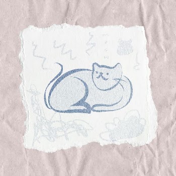 Sitting cat doodle sticker, ripped | Free Vector - rawpixel
