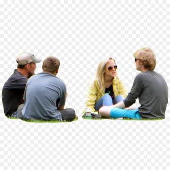 Sitting Clip art - Cutout People Cliparts 