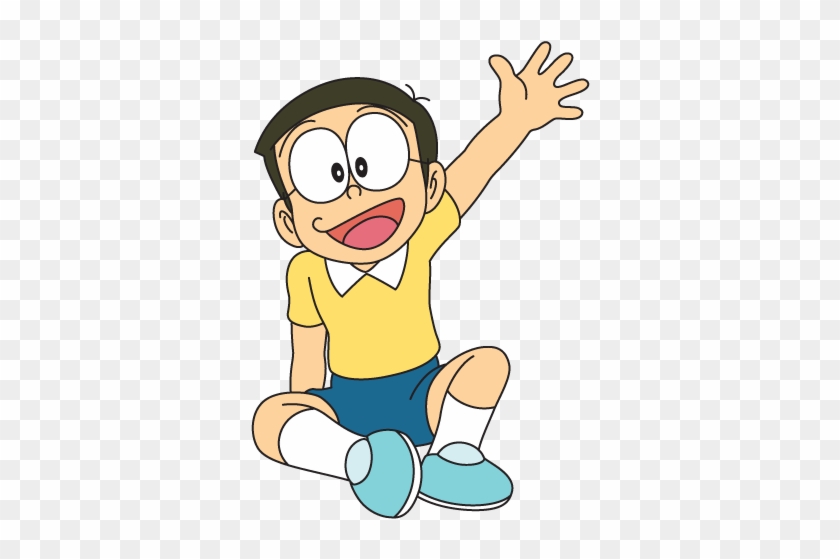 Sitting Image Of Nobita - Nobita Nobi