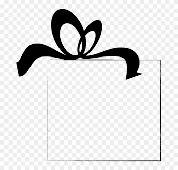 Sitting On A Bust Of Pallas, The Raven Seems To Further - Christmas Gift Box Silhouette