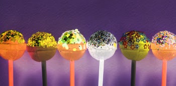 Six Assorted-color Lollipops