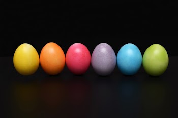 Six Assorted-colored Eggs