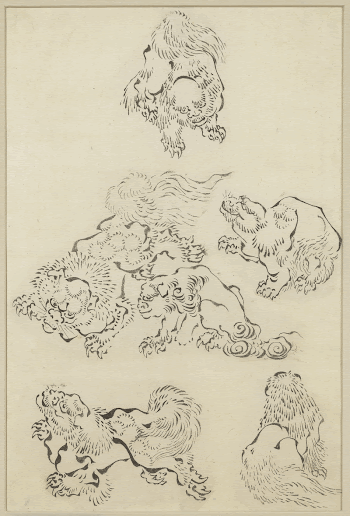 Six Lions during 19th century | Free Photo - rawpixel
