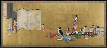 six-panel folding screen; on L | Free Photo - rawpixel