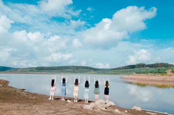 Six Women Raising Their Both Hands