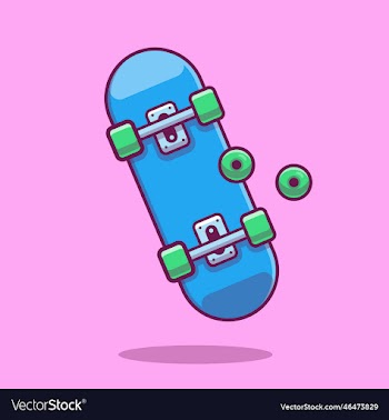 skateboard cartoon