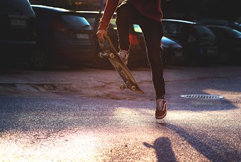 Skateboarding