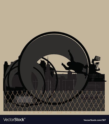 Skater in urban pipe vector image