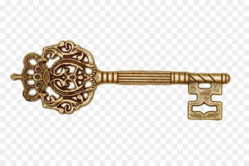 Skeleton key Stock photography Royalty-free - High-grade gold key 