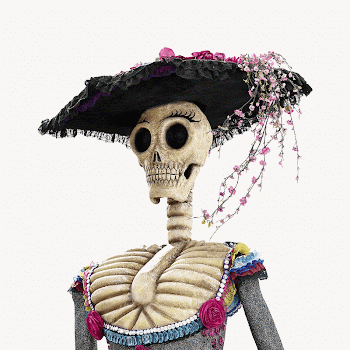 Skeleton statue isolated object image | Free Photo - rawpixel