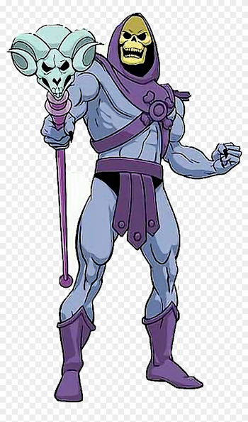 Skeletor Sticker - "he-man And The Masters Of The Universe" (1983 ...