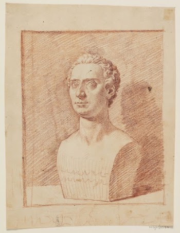 Sketch after marble bust pretending | Free Photo - rawpixel